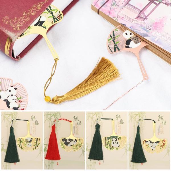 1pc chinese style retro metal bookmark panda pendant hollow bookmark tassel pagination mark stationery gift brass book clip1
1pc chinese style retro metal bookmark panda pendant hollow bookmark tassel pagination mark stationery gift brass book clip1