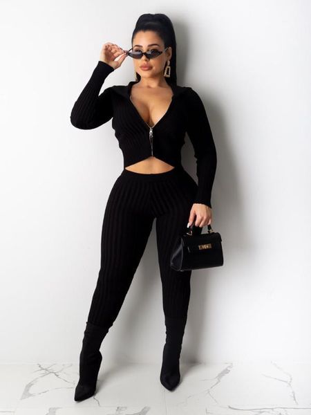 casual outfits tracksuit women zip hooded pencil pants striped ribbed solid two piece set ensemble femme dos piezas1, White
casual outfits tracksuit women zip hooded pencil pants striped ribbed solid two piece set ensemble femme dos piezas1, White