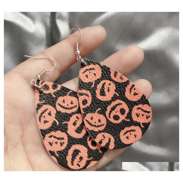 bohemian statement leather earrings pumpkin lantern skull print halloween jewelry vintage ethnic waterdrop shape sqcehj new_dhbest, Silver
bohemian statement leather earrings pumpkin lantern skull print halloween jewelry vintage ethnic waterdrop shape sqcehj new_dhbest, Silver