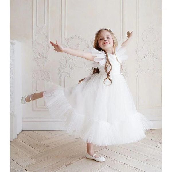 girl's dresses baby girls formal clothes dress children's kids sweet flounced sleeve mesh ball gown princess for girls1, Red;yellow
girl's dresses baby girls formal clothes dress children's kids sweet flounced sleeve mesh ball gown princess for girls1, Red;yellow