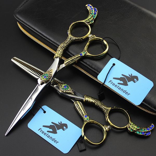 6.0" 440c professional hairdressing barbershop shears hair scissors cutting / thinning scissor
6.0" 440c professional hairdressing barbershop shears hair scissors cutting / thinning scissor