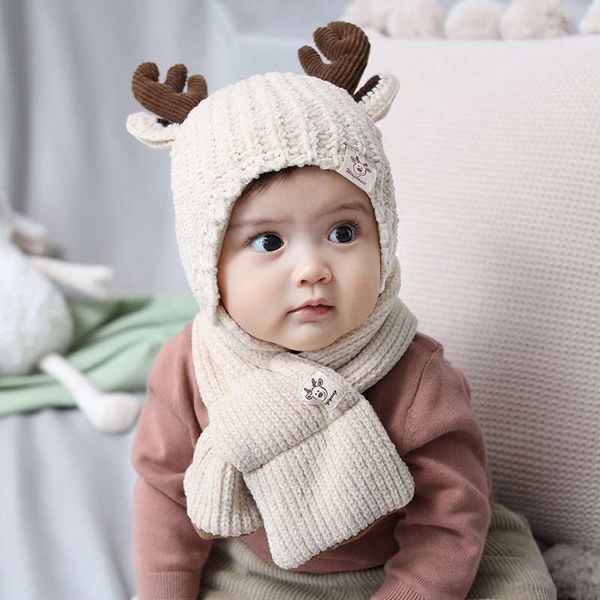 autumn and winter new children's kacakid warm scarf baby elk knitted hat 2086, Red;brown
autumn and winter new children's kacakid warm scarf baby elk knitted hat 2086, Red;brown