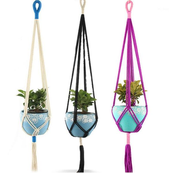 decorative plant hanger hanging plant hanger macrame indoor outdoor hanging planter basket cotton rope 4 legs1
decorative plant hanger hanging plant hanger macrame indoor outdoor hanging planter basket cotton rope 4 legs1