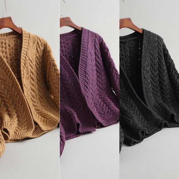 jiazhi 8-3321 autumn 2020 thick women's knitting long sleeve cardigan jiazhi 8-3321 autumn 2020 thick women's twist jacket jacket, White;black
jiazhi 8-3321 autumn 2020 thick women's knitting long sleeve cardigan jiazhi 8-3321 autumn 2020 thick women's twist jacket jacket, White;black