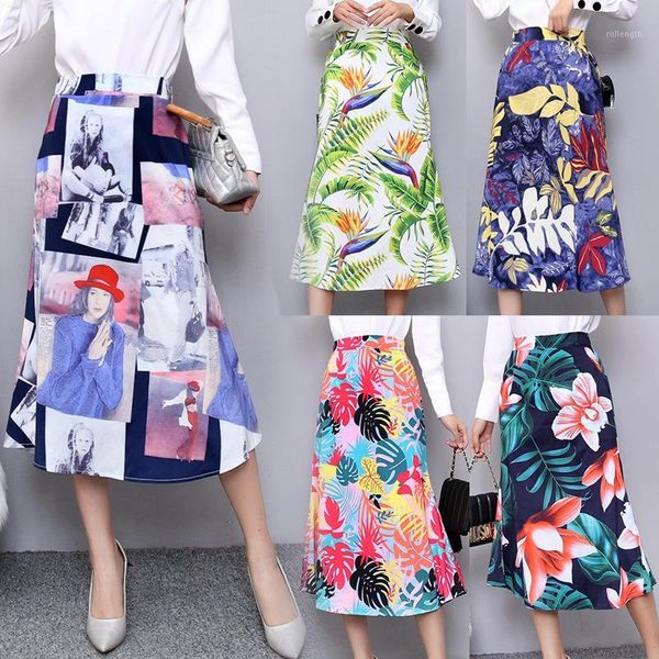 women's pencil skirt 2020 new cartoon a print high waist slim skirts young girl summer large size japan female falda1, Black
women's pencil skirt 2020 new cartoon a print high waist slim skirts young girl summer large size japan female falda1, Black