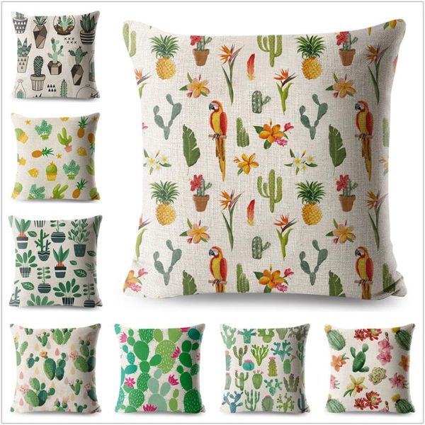 cactus pineapple pillow case cartoon plant linen cotton 45*45 cushion cover for sofa home decorative printed throw pillowcase
cactus pineapple pillow case cartoon plant linen cotton 45*45 cushion cover for sofa home decorative printed throw pillowcase