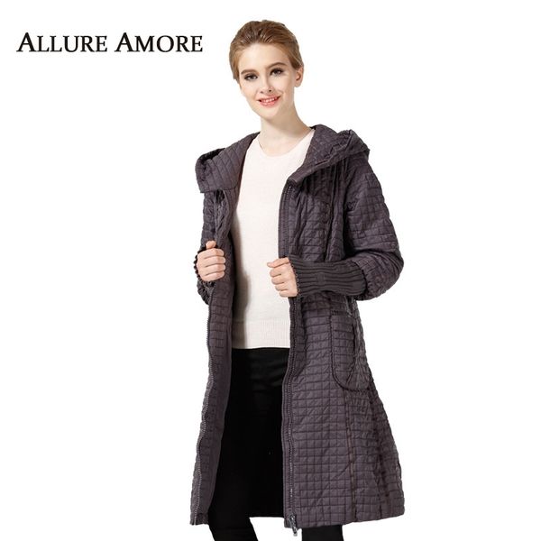 women's parka warm winter plaid coat long plus size jacket female casual loose cotton padded hooded coats woman allureamore 201019, Black
women's parka warm winter plaid coat long plus size jacket female casual loose cotton padded hooded coats woman allureamore 201019, Black