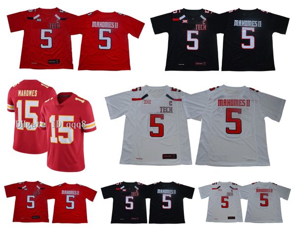 ncaa texas tech red raider jersey patrick mahomes travis kelce tyrann mathieu red white college football, Black
ncaa texas tech red raider jersey patrick mahomes travis kelce tyrann mathieu red white college football, Black