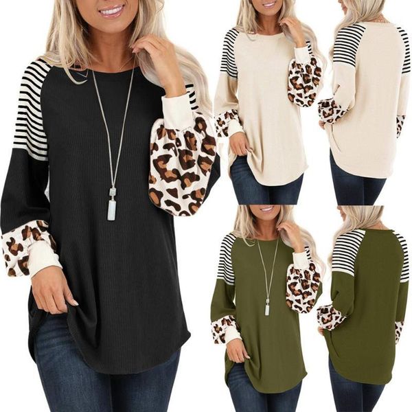 women's blouses & shirts womens and leopard lantern sleeve stripe patchwork casual colorblock blouse elegant shirts1, White
women's blouses & shirts womens and leopard lantern sleeve stripe patchwork casual colorblock blouse elegant shirts1, White