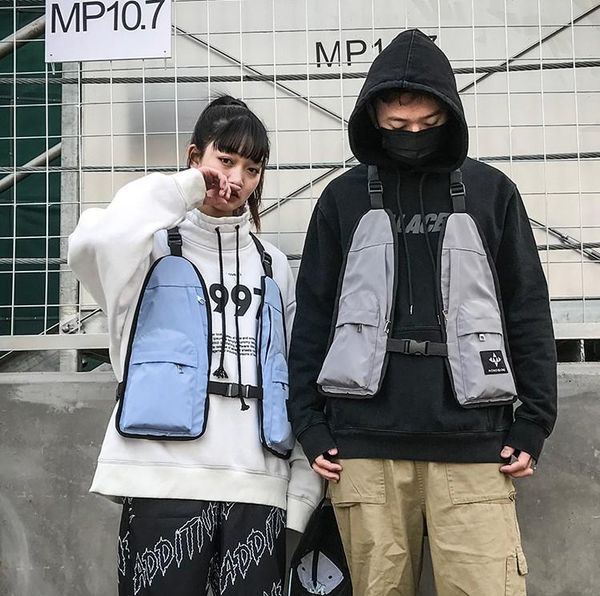 backpack hip-hop kanye west street ins style chest rig tactical bag functional package prechest vest lovers
backpack hip-hop kanye west street ins style chest rig tactical bag functional package prechest vest lovers