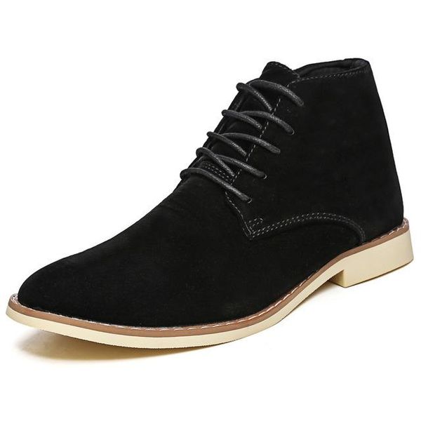 nice mens winter shoes fashion men pig suede boots pointed toe casual men shoes winter boots male hombre, Black
nice mens winter shoes fashion men pig suede boots pointed toe casual men shoes winter boots male hombre, Black