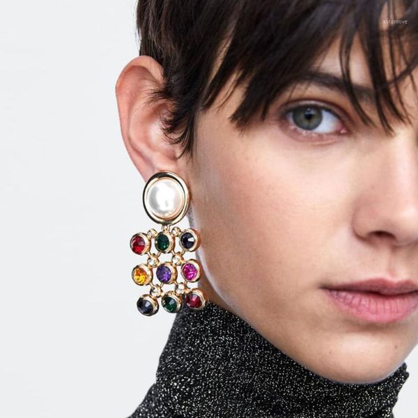 crystal drop dangle earrings for women simulated pearl earings bohemian statement earings1, Silver
crystal drop dangle earrings for women simulated pearl earings bohemian statement earings1, Silver