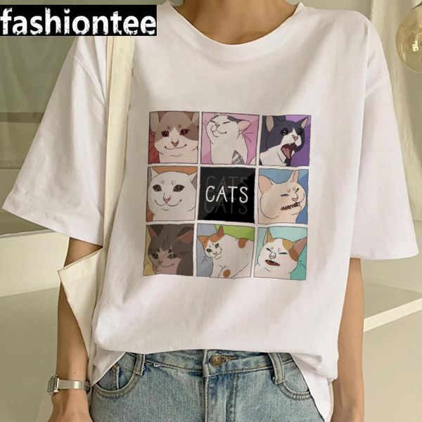 women short sleeve cartoon cat print shirts clothes vintage clothing t-shirts summer new fashion girls harajuku clothes, White
women short sleeve cartoon cat print shirts clothes vintage clothing t-shirts summer new fashion girls harajuku clothes, White