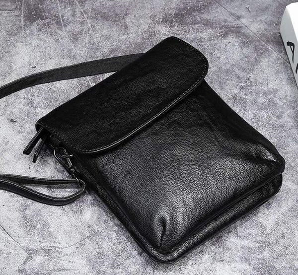 3pcs men pu black plian large capacity flap cover messenger bags 
3pcs men pu black plian large capacity flap cover messenger bags