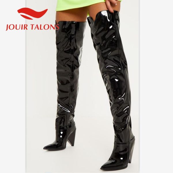 boots jouir talons big size 43 fashion shoes woman pointed toe stange style heels over-the-knee solid slip-on, Black
boots jouir talons big size 43 fashion shoes woman pointed toe stange style heels over-the-knee solid slip-on, Black