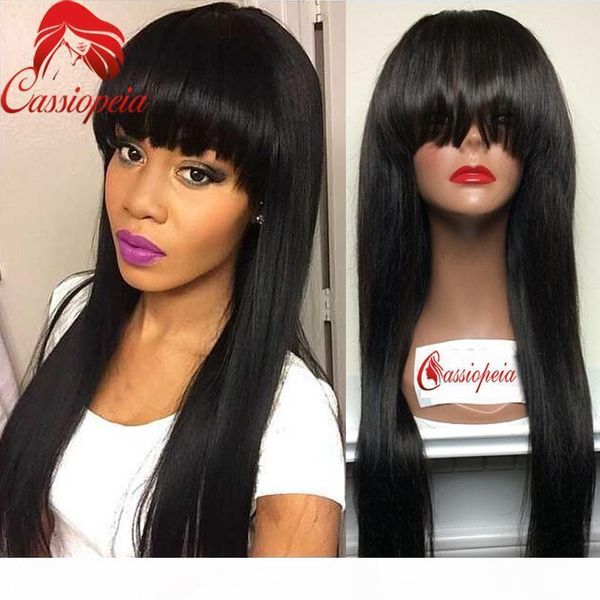 2016 new silky straight human hair wigs with bangs lace front wig peruvian glueless full lace human hair wigs for black women, Black;brown
2016 new silky straight human hair wigs with bangs lace front wig peruvian glueless full lace human hair wigs for black women, Black;brown