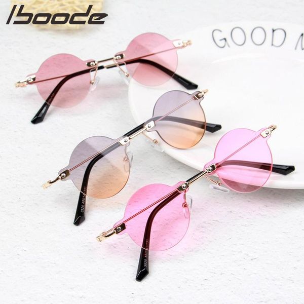 iboode children's sunglasses girl boy cute summer round candy color sunglasses kids frameless uv400, White;black
iboode children's sunglasses girl boy cute summer round candy color sunglasses kids frameless uv400, White;black