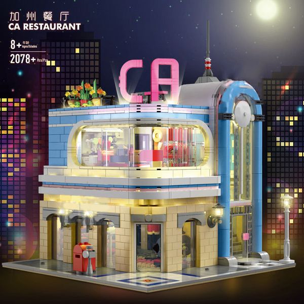 mould king city creator street downtown diners sets streetview model building blocks bricks kids educational toys birthday gifts 1008
mould king city creator street downtown diners sets streetview model building blocks bricks kids educational toys birthday gifts 1008