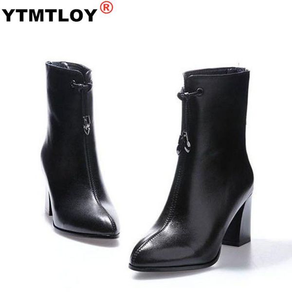 women boots fashion shoes flash women's ankle bare boots lace-up slip-on square heel casual short tube booties bota feminina, Black
women boots fashion shoes flash women's ankle bare boots lace-up slip-on square heel casual short tube booties bota feminina, Black