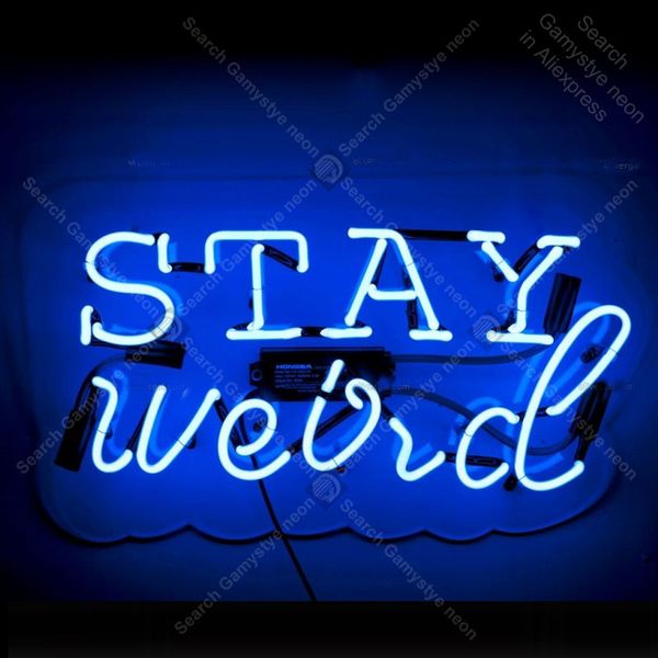 neon sign for stay weird sign neon bulb sign beer decorate room wall neon lights glass tube iconic advertise light lamps
neon sign for stay weird sign neon bulb sign beer decorate room wall neon lights glass tube iconic advertise light lamps