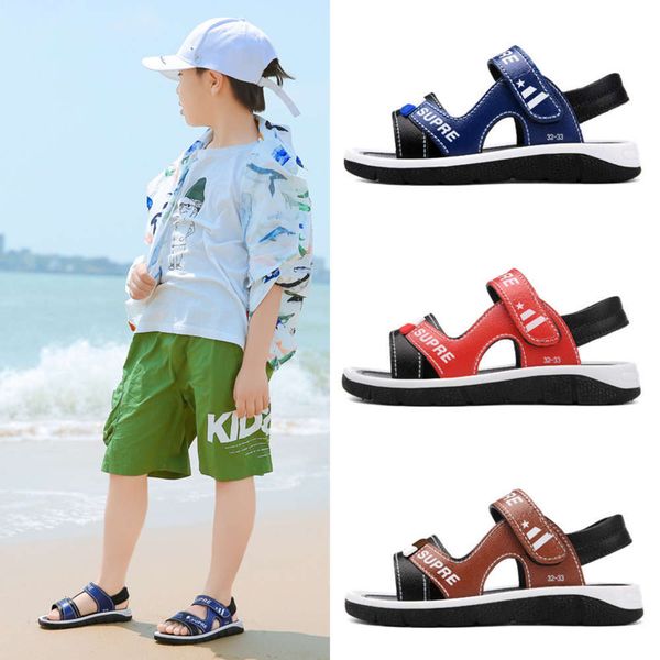 and sandals middle 2020 large new antiskid little boys' summer baby soft soled children's sho, Black;red
and sandals middle 2020 large new antiskid little boys' summer baby soft soled children's sho, Black;red