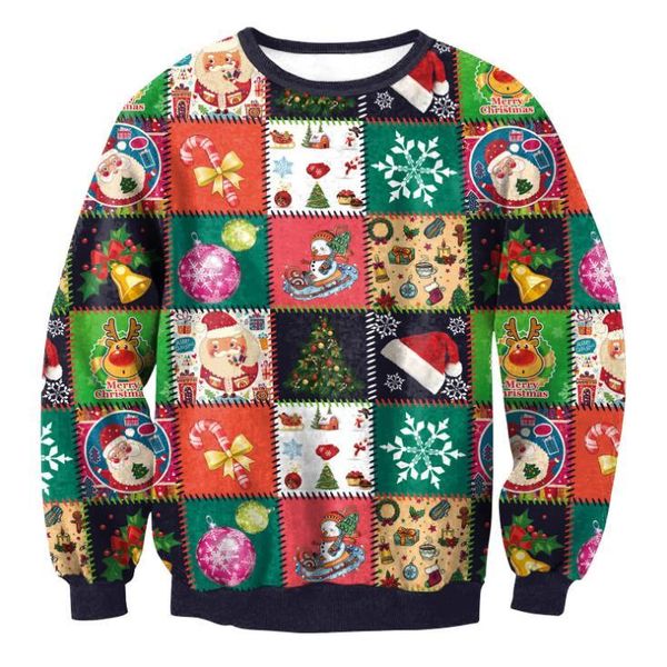 2021 new feio camisola de natal pulver camisolas s das mulheres dos homens outono inverno roupas 3d engraado moletons zp6k, White;black
2021 new feio camisola de natal pulver camisolas s das mulheres dos homens outono inverno roupas 3d engraado moletons zp6k, White;black