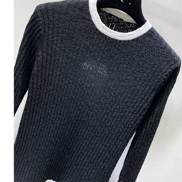1127 l 2022 runway autumn brand same style sweater long sleeve pullover crew neck black white wool fashion clothes womens kf, White;black
1127 l 2022 runway autumn brand same style sweater long sleeve pullover crew neck black white wool fashion clothes womens kf, White;black