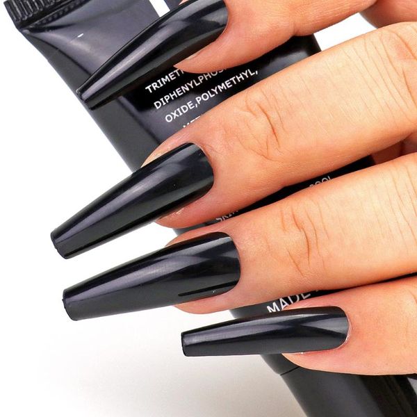 false nails black coffin acrylic 100pcs/box ballerina shaped fake full cover nail tips pink clear purple halloween fashion, Red;gold
false nails black coffin acrylic 100pcs/box ballerina shaped fake full cover nail tips pink clear purple halloween fashion, Red;gold