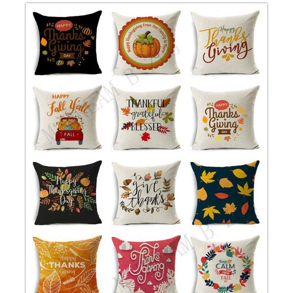 48 styles happy thanksgiving day pillow covers fall decor linen give thanks sofa throw pillow case home ca jllcrh insyard 
48 styles happy thanksgiving day pillow covers fall decor linen give thanks sofa throw pillow case home ca jllcrh insyard