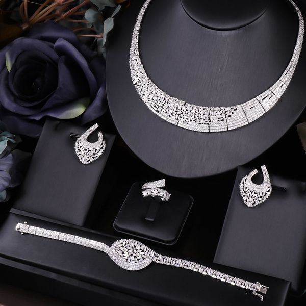 jankelly ale nigeria 4pcs bridal jewelry sets new fashion dubai full jewelry set for women wedding party accessories design t200507, Slivery;golden
jankelly ale nigeria 4pcs bridal jewelry sets new fashion dubai full jewelry set for women wedding party accessories design t200507, Slivery;golden