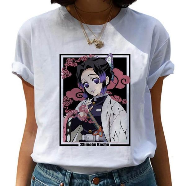 women summer new fashion ulzzang harajuku shirt japanese anime slayer t shirt 90s cartoon graphic kawaii t-shirt female, White
women summer new fashion ulzzang harajuku shirt japanese anime slayer t shirt 90s cartoon graphic kawaii t-shirt female, White
