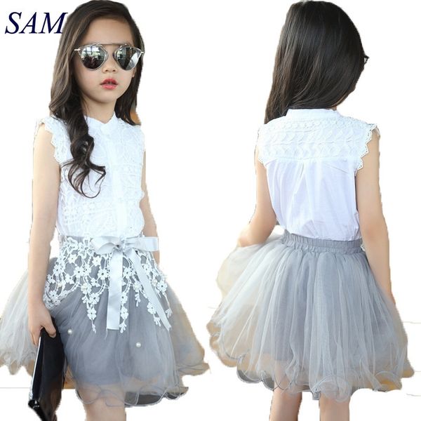 girls clothing sets summer cotton lace t-shirts+floral tutu skirt 2pcs suits girls clothes sets fashion princess kids outfits y200525, White
girls clothing sets summer cotton lace t-shirts+floral tutu skirt 2pcs suits girls clothes sets fashion princess kids outfits y200525, White