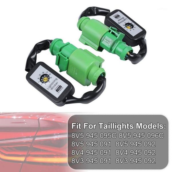 2pcs dynamic turn signal indicator led taillight add-on module cable wire harness for a3 8v1
2pcs dynamic turn signal indicator led taillight add-on module cable wire harness for a3 8v1