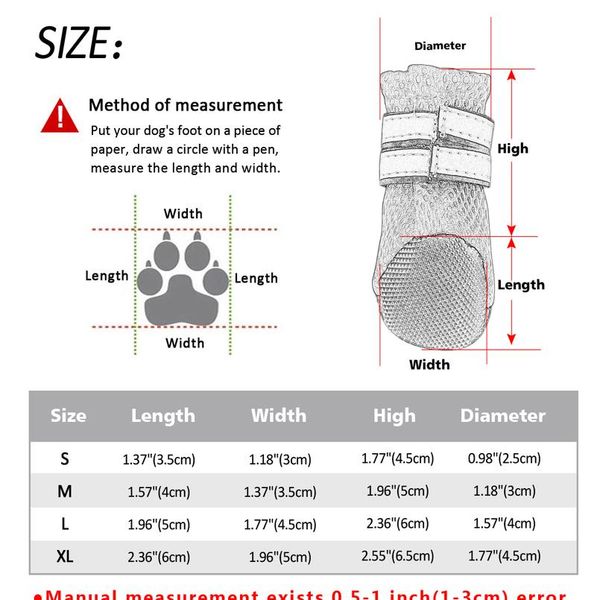 4pcs pet dog shoes puppy cat chihuahua rain boots waterproof rubber anti-slip footwear for small cats dogs teddy socks qylgxm
4pcs pet dog shoes puppy cat chihuahua rain boots waterproof rubber anti-slip footwear for small cats dogs teddy socks qylgxm