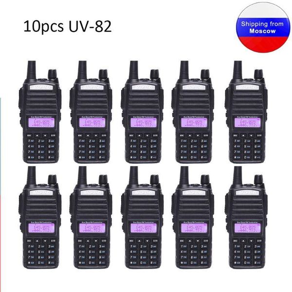 10pcs baofeng uv-82 8w dual band 136-174&400-520mhz two way radio with 2800mah battery uv82 walkie talkie ships from moscow1
10pcs baofeng uv-82 8w dual band 136-174&400-520mhz two way radio with 2800mah battery uv82 walkie talkie ships from moscow1