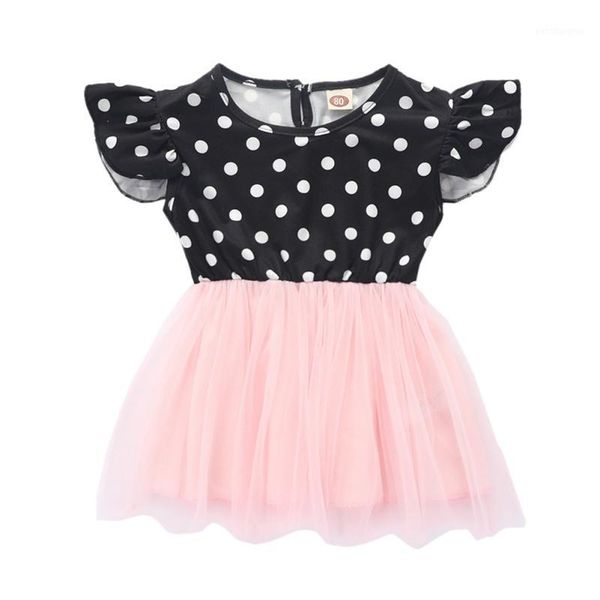 girl's dresses summer sleeveless dress girls' european and american style wave dot flying sleeve princess stitching mesh skirt1, Red;yellow
girl's dresses summer sleeveless dress girls' european and american style wave dot flying sleeve princess stitching mesh skirt1, Red;yellow