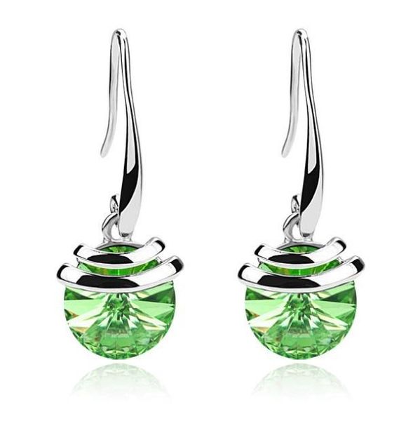 fashion drop earrings for women crystals from long dangle earrings jewelry female love magic bean valentine's day gift, Silver
fashion drop earrings for women crystals from long dangle earrings jewelry female love magic bean valentine's day gift, Silver