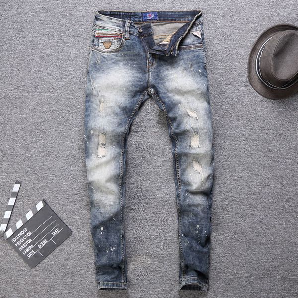2021 new new stylish designer brem pants fashionable blue streetwear thin fit buttons classic jeans ol2t
2021 new new stylish designer brem pants fashionable blue streetwear thin fit buttons classic jeans ol2t