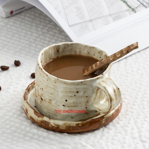handmade stoneware coffee with mat spoon milk ceramic cup breakfast tableware set couple mug birthday gift box q0105
handmade stoneware coffee with mat spoon milk ceramic cup breakfast tableware set couple mug birthday gift box q0105