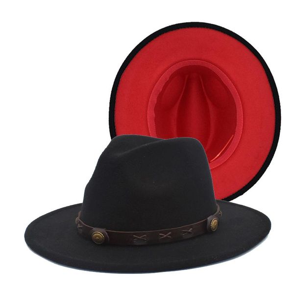 wide brim hats fedora hat women cowboy jazz belt winter keep warm panama party bowler f107, Blue;gray
wide brim hats fedora hat women cowboy jazz belt winter keep warm panama party bowler f107, Blue;gray
