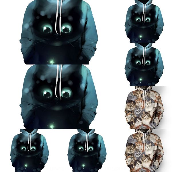 2019 new cat 3d color digital versatile women's digitalsweater digitalhoodie 2019 new cat 3d color printing digital printing versatile, Black
2019 new cat 3d color digital versatile women's digitalsweater digitalhoodie 2019 new cat 3d color printing digital printing versatile, Black
