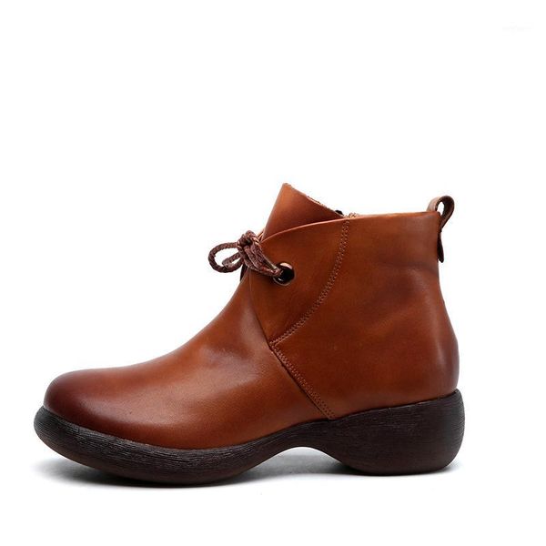 women's genuine leather platform casual work boots 2019 new sports comfortable convenient zipper design short boots1, Black
women's genuine leather platform casual work boots 2019 new sports comfortable convenient zipper design short boots1, Black