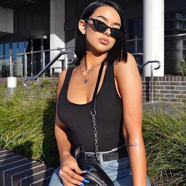 women's jumpsuits & rompers summer white sleeveless bodysuit women vest casual romper body suit female bodycon elegant backless bodies, Black;white
women's jumpsuits & rompers summer white sleeveless bodysuit women vest casual romper body suit female bodycon elegant backless bodies, Black;white