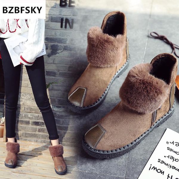 women winter natural real fur snow boots fashion boots for women genuine cow leather ankle 35-43, Black
women winter natural real fur snow boots fashion boots for women genuine cow leather ankle 35-43, Black