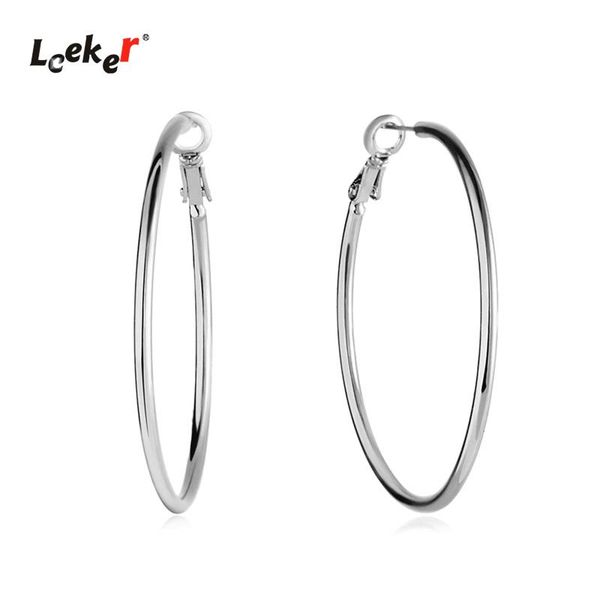 hoop & huggie leeker simple fashionable 5cm circle earrings silver color stainless steel jewelry birthday gifts for women girl 061 k2, Golden;silver
hoop & huggie leeker simple fashionable 5cm circle earrings silver color stainless steel jewelry birthday gifts for women girl 061 k2, Golden;silver