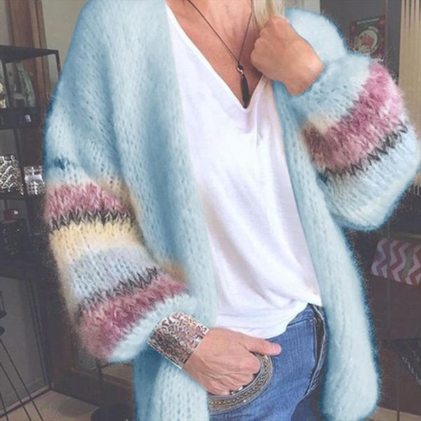 fashion- mohair cardigan womens sweaters candy color sweater knit cardigan coat autumn winter striped long lantern sleeve soft sweater, White;black
fashion- mohair cardigan womens sweaters candy color sweater knit cardigan coat autumn winter striped long lantern sleeve soft sweater, White;black