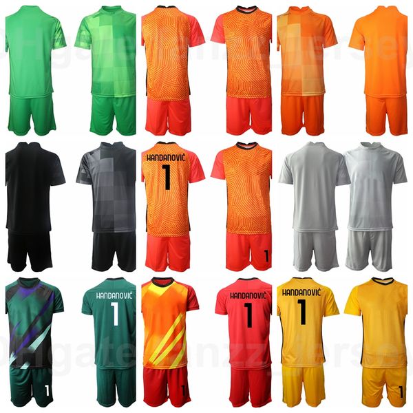 men goalkeeper gk 1 samir handanovic soccer jersey set goalie 21 alex cordaz 12 julio cesar walter zenga for sport fans football shirt kits, Black
men goalkeeper gk 1 samir handanovic soccer jersey set goalie 21 alex cordaz 12 julio cesar walter zenga for sport fans football shirt kits, Black