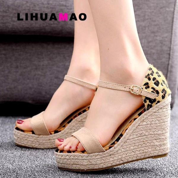 lihuamao suede leopard women wedges sandals summer 2021 espadrilles shoes, ankle strap open toe platform,casual beach sandals1, Black
lihuamao suede leopard women wedges sandals summer 2021 espadrilles shoes, ankle strap open toe platform,casual beach sandals1, Black