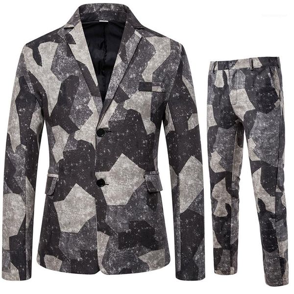 fashion casual male clothing spring autumn mens designer blazers set long sleeve print coat pants suits, Gray
fashion casual male clothing spring autumn mens designer blazers set long sleeve print coat pants suits, Gray