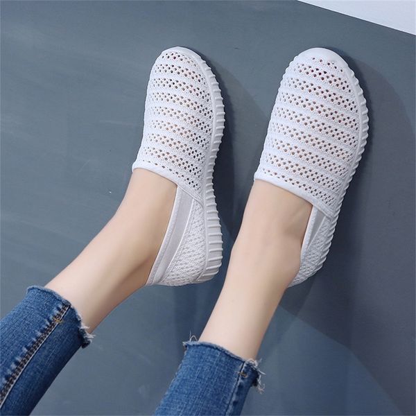 summer women's breathable mesh casual shoes fashion flats shoes women shallow white slip-on loafers shoes lj200812, Black
summer women's breathable mesh casual shoes fashion flats shoes women shallow white slip-on loafers shoes lj200812, Black